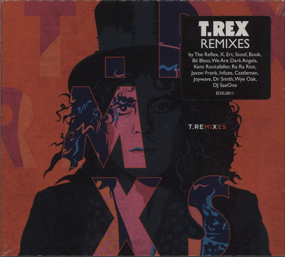 T-Rex / Tyrannosaurus Rex Remixes UK 2 CD album set (Double CD) EDSL0011