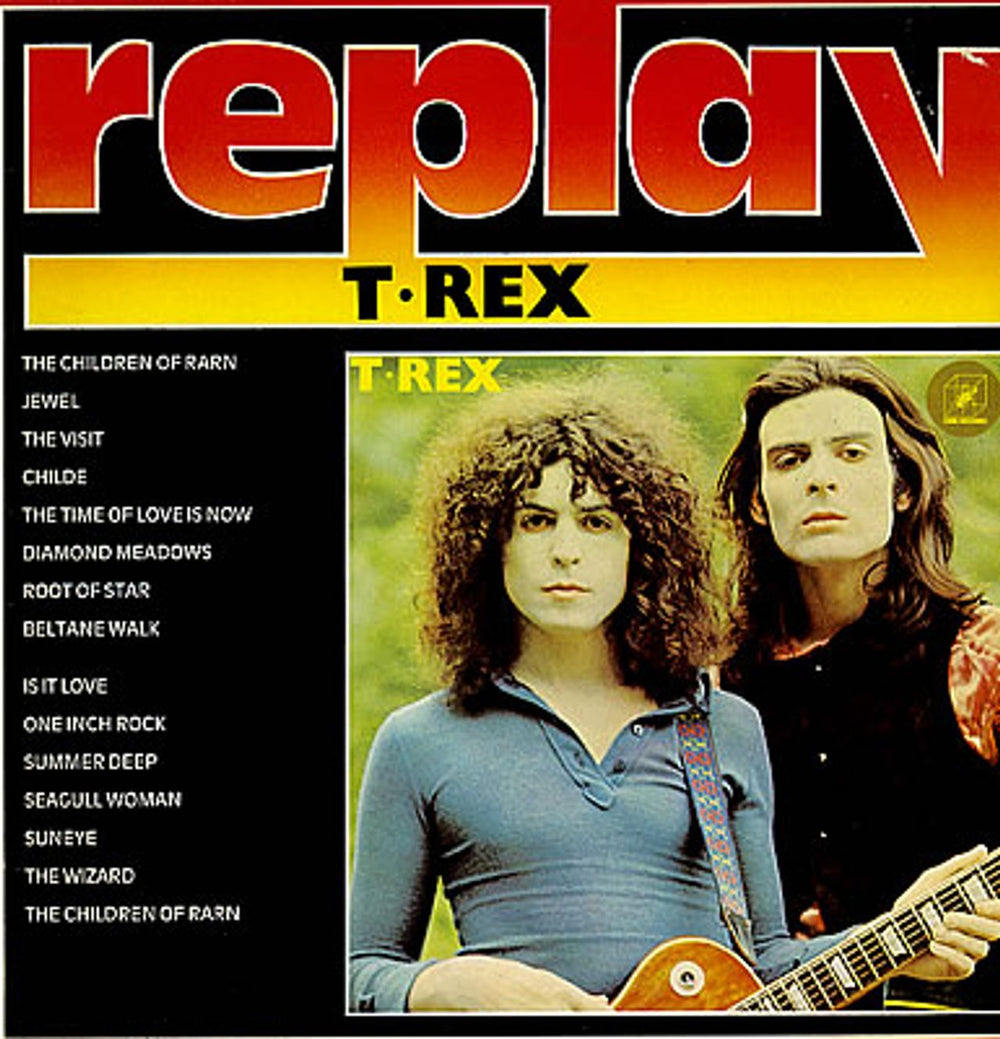 T-Rex / Tyrannosaurus Rex T. Rex UK vinyl LP album (LP record) FEDB5010