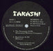 Takashi Kamikaze Killers - Shrink US 12" vinyl single (12 inch record / Maxi-single) 46N12KA812749