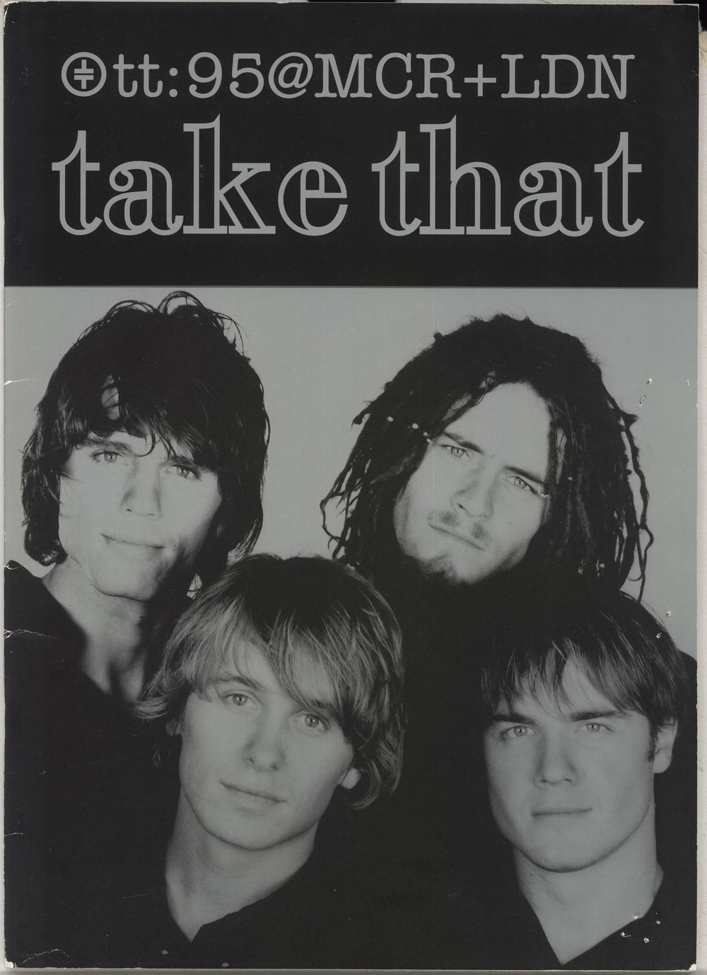 Take That @MCR + LDN + ticket stubs UK tour programme TOUR PROGRAM