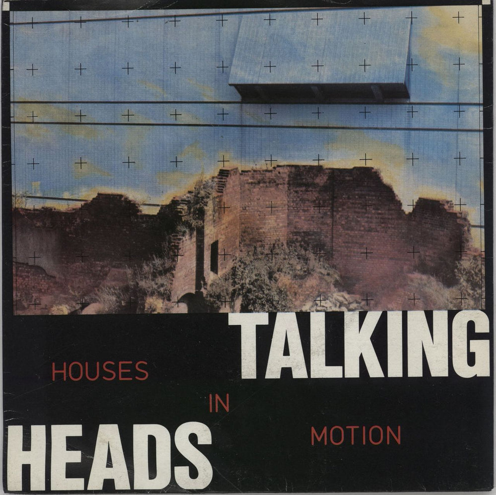 Talking Heads Houses In Motion UK 7" vinyl single (7 inch record / 45) SIR4050