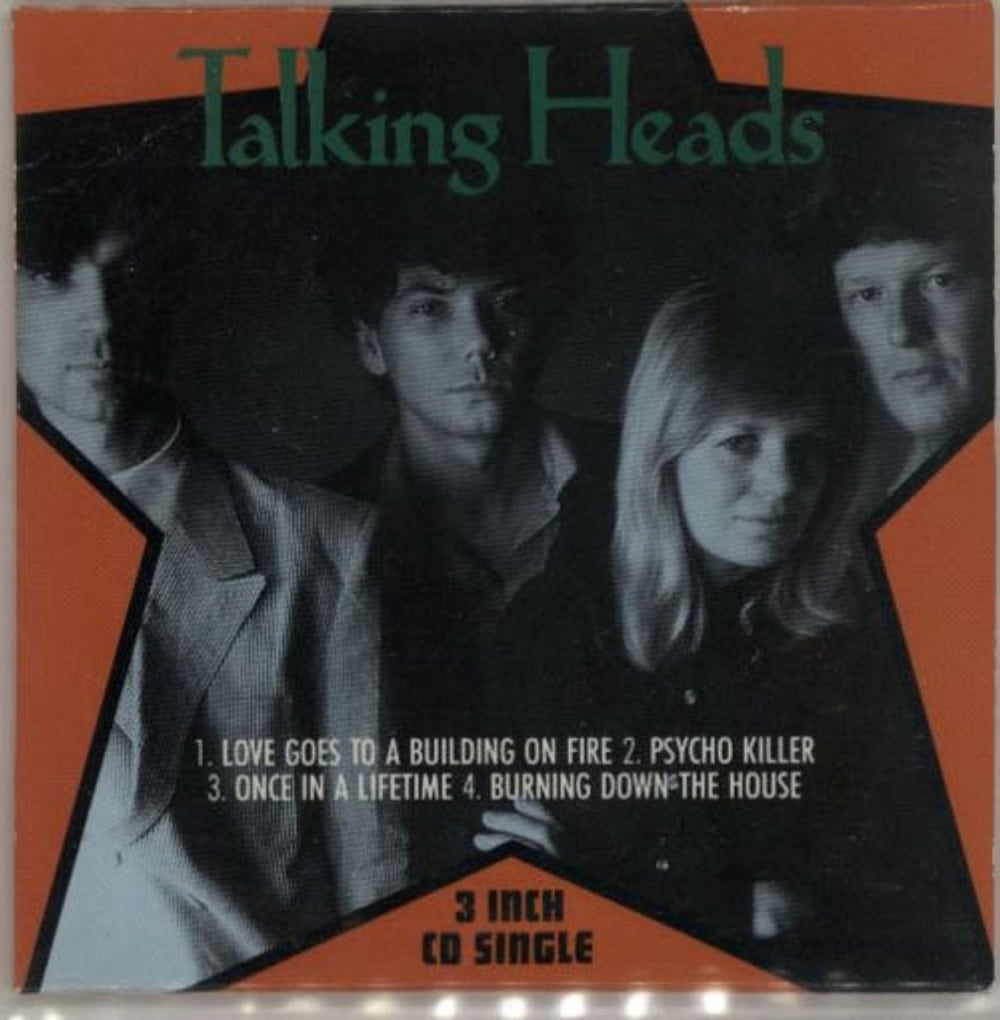 Talking Heads Love Goes To A Building On Fire German 3" CD single (CD3) 921135-2