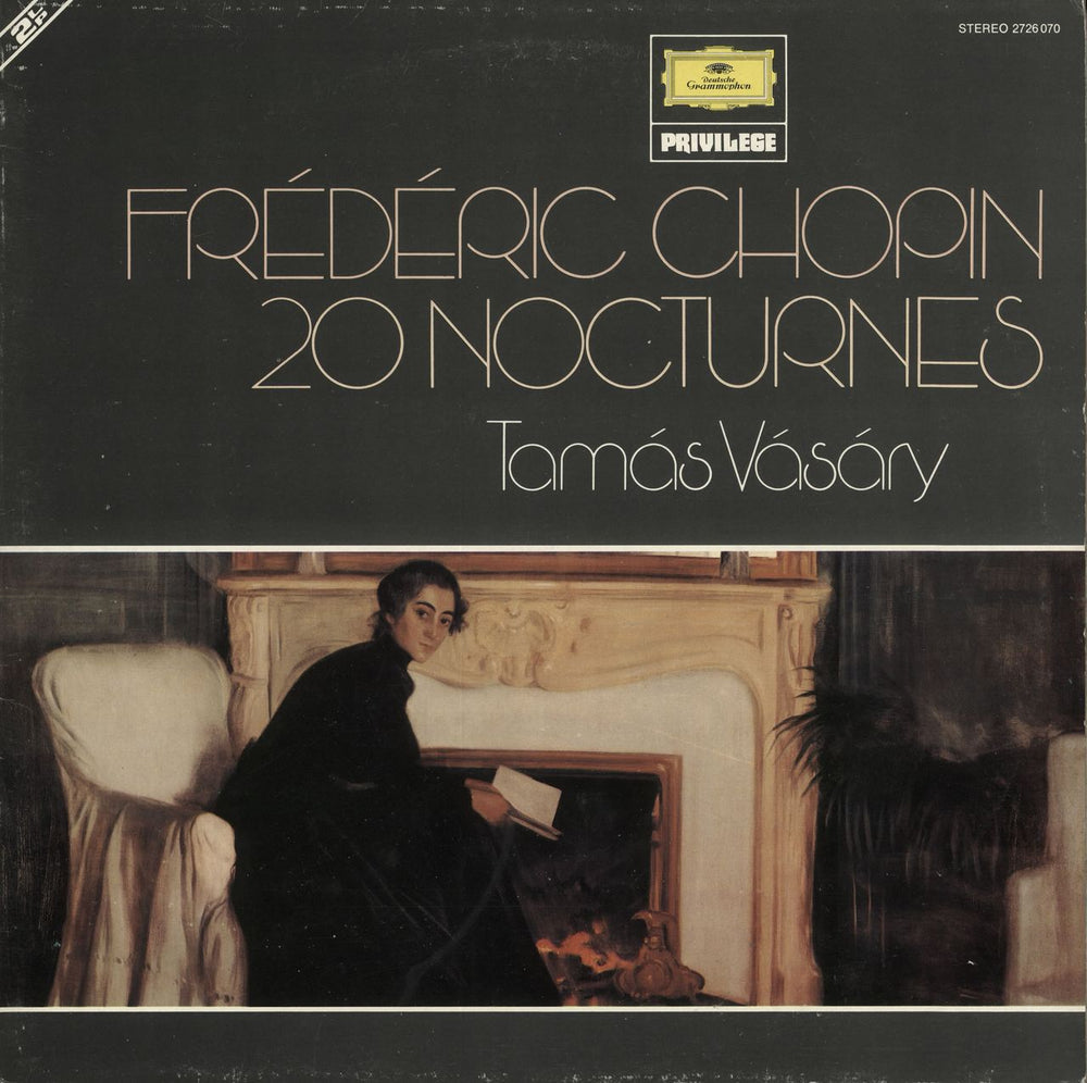 Tamás Vásáry Fredric Chopin 20 Nocturnes German 2-LP vinyl record set (Double LP Album) 2726070