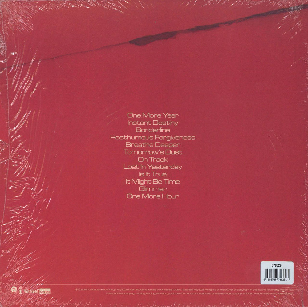 Tame Impala The Slow Rush - Red & Blue Vinyl + Bonus 7" + Shrink UK 2-LP vinyl record set (Double LP Album) 602508788291