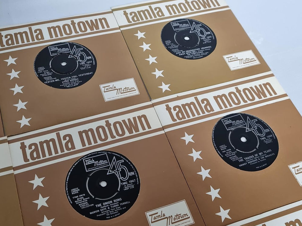 Tamla Motown The Motown Singles Collection UK 7" vinyl single (7 inch record / 45) 1976