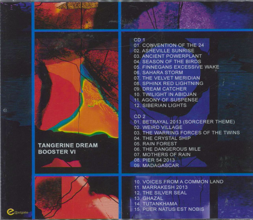 Tangerine Dream Booster VI German 2 CD album set (Double CD)
