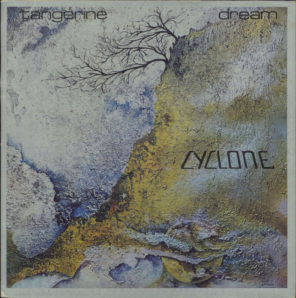 Tangerine Dream Cyclone Italian vinyl LP album (LP record) VIL12097