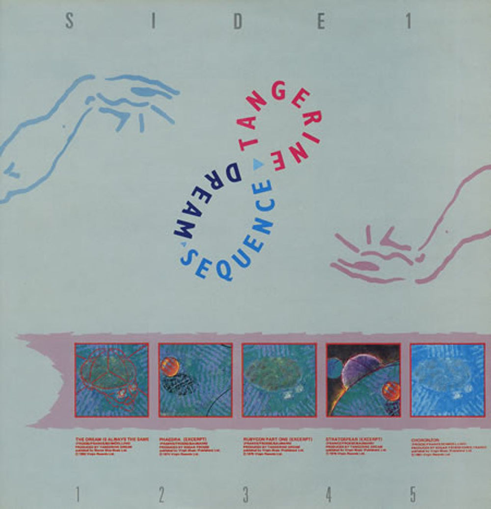 Tangerine Dream Dream Sequence German 3-LP vinyl record set (Triple LP Album) 302686