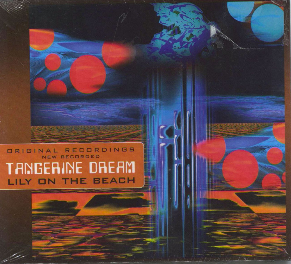 Tangerine Dream Lily On The Beach German CD album (CDLP) 232616