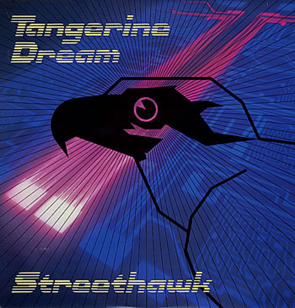 Tangerine Dream Streethawk UK 12" vinyl single (12 inch record / Maxi-single) JIVET101