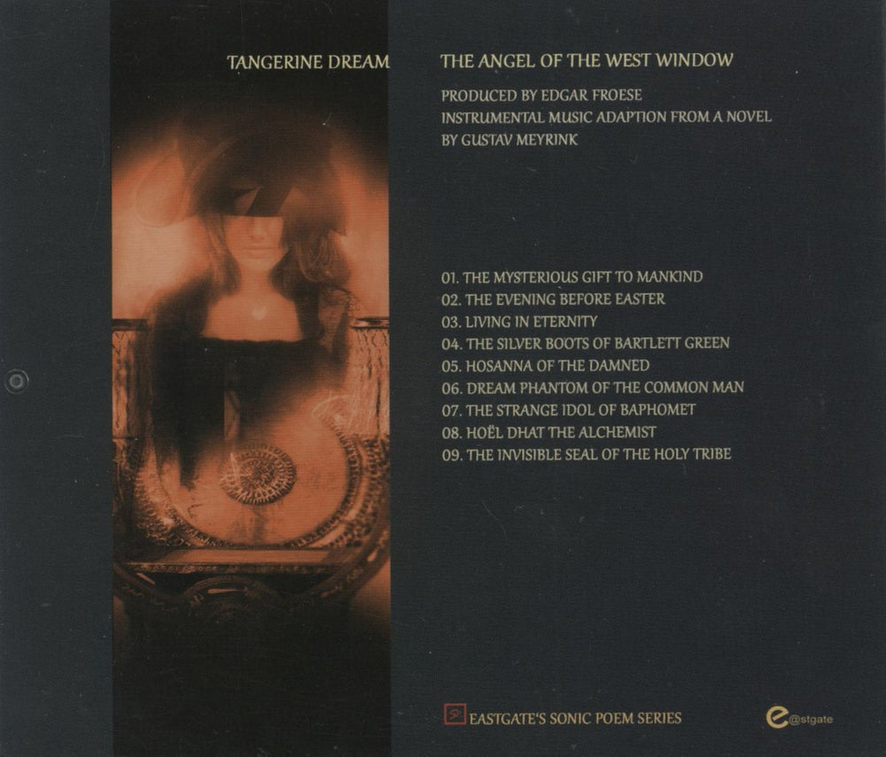 Tangerine Dream The Angel From The West Window German CD album (CDLP)