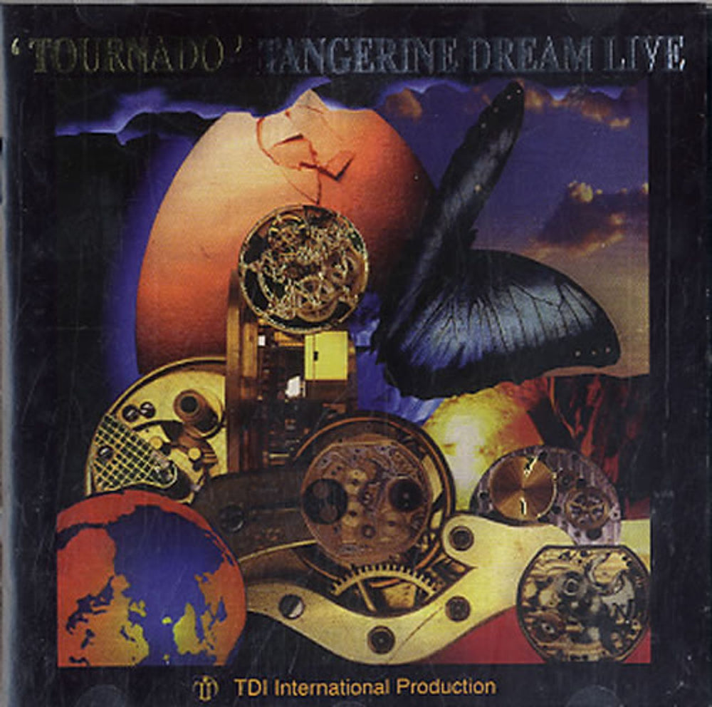 Tangerine Dream Tournado UK Promo CD album (CDLP) TDI1008CD