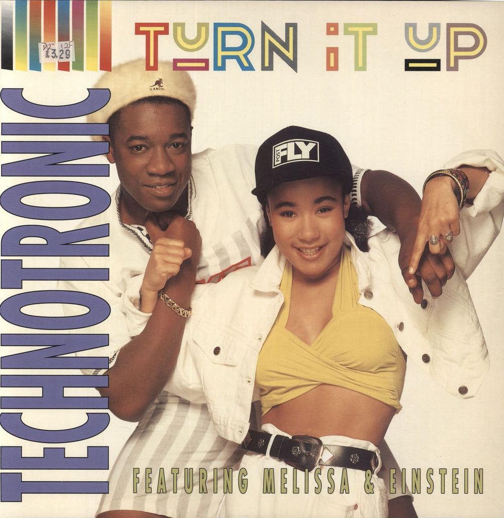 Technotronic Turn It Up UK 12" vinyl single (12 inch record / Maxi-single) SYDT9