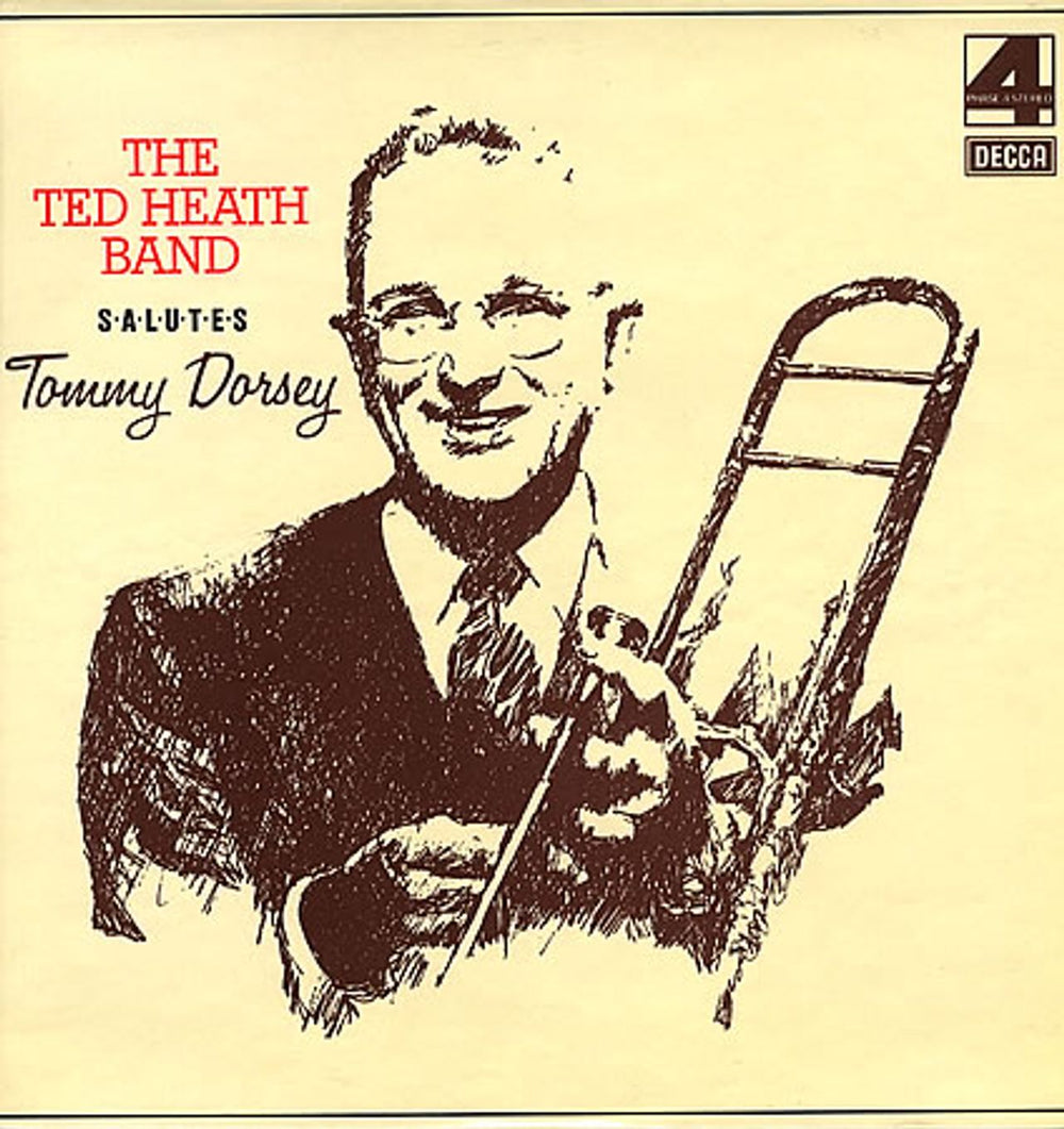 Ted Heath Salutes Tommy Dorsey UK vinyl LP album (LP record) PFS4346