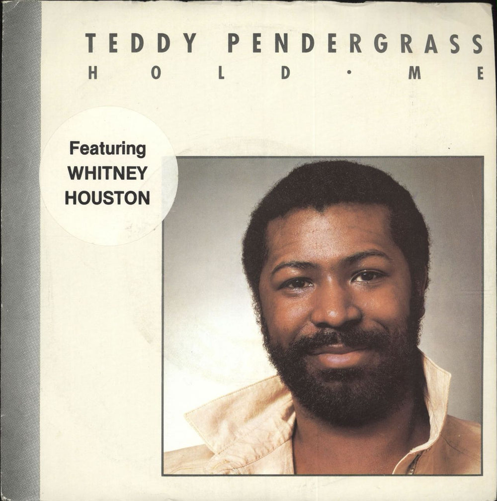 Teddy Pendergrass Hold Me UK 7" vinyl single (7 inch record / 45) EKR32