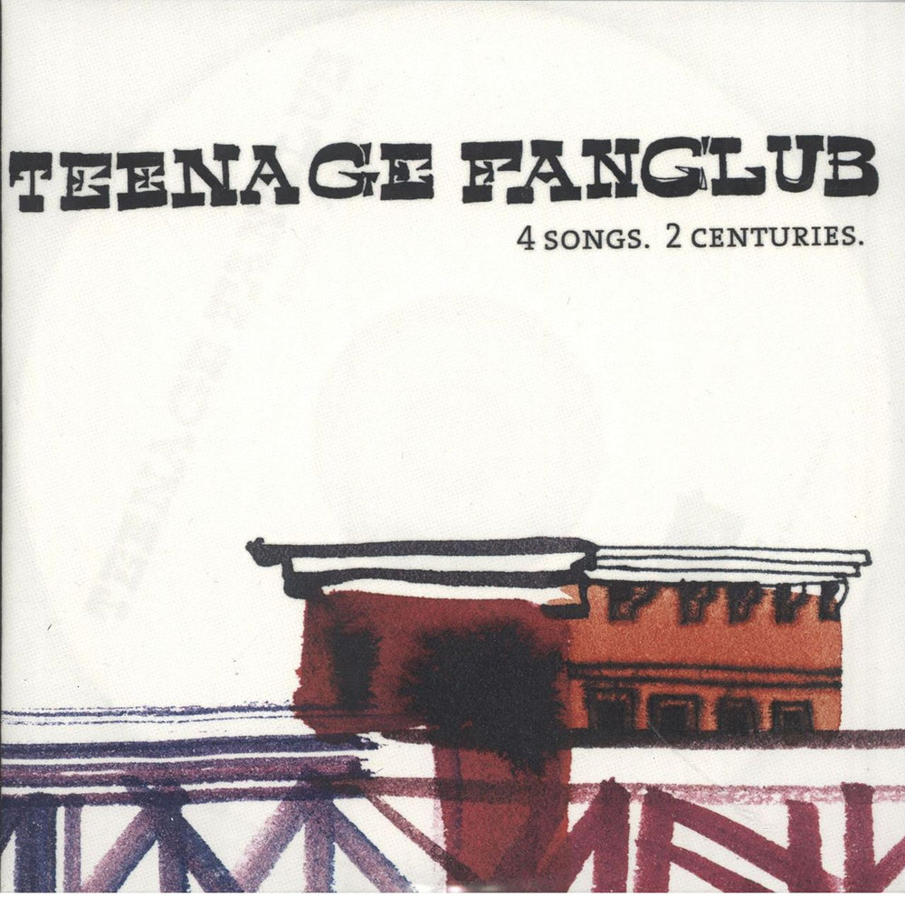 Teenage Fanclub 4 Songs. 2 Centuries UK Promo CD-R acetate PEMA003