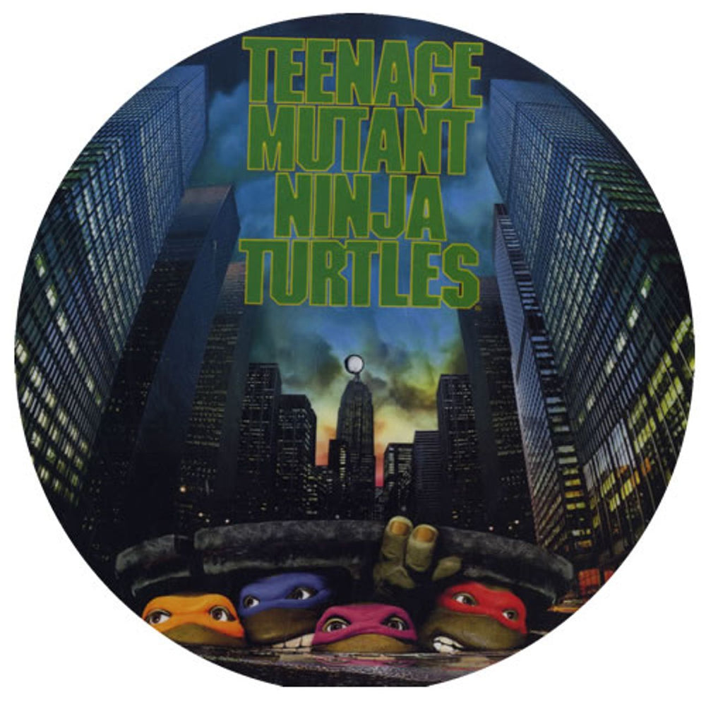 Teenage Mutant Ninja Turtles Teenage Mutant Ninja Turtles UK picture disc LP (vinyl picture disc album) SBKLPPD6