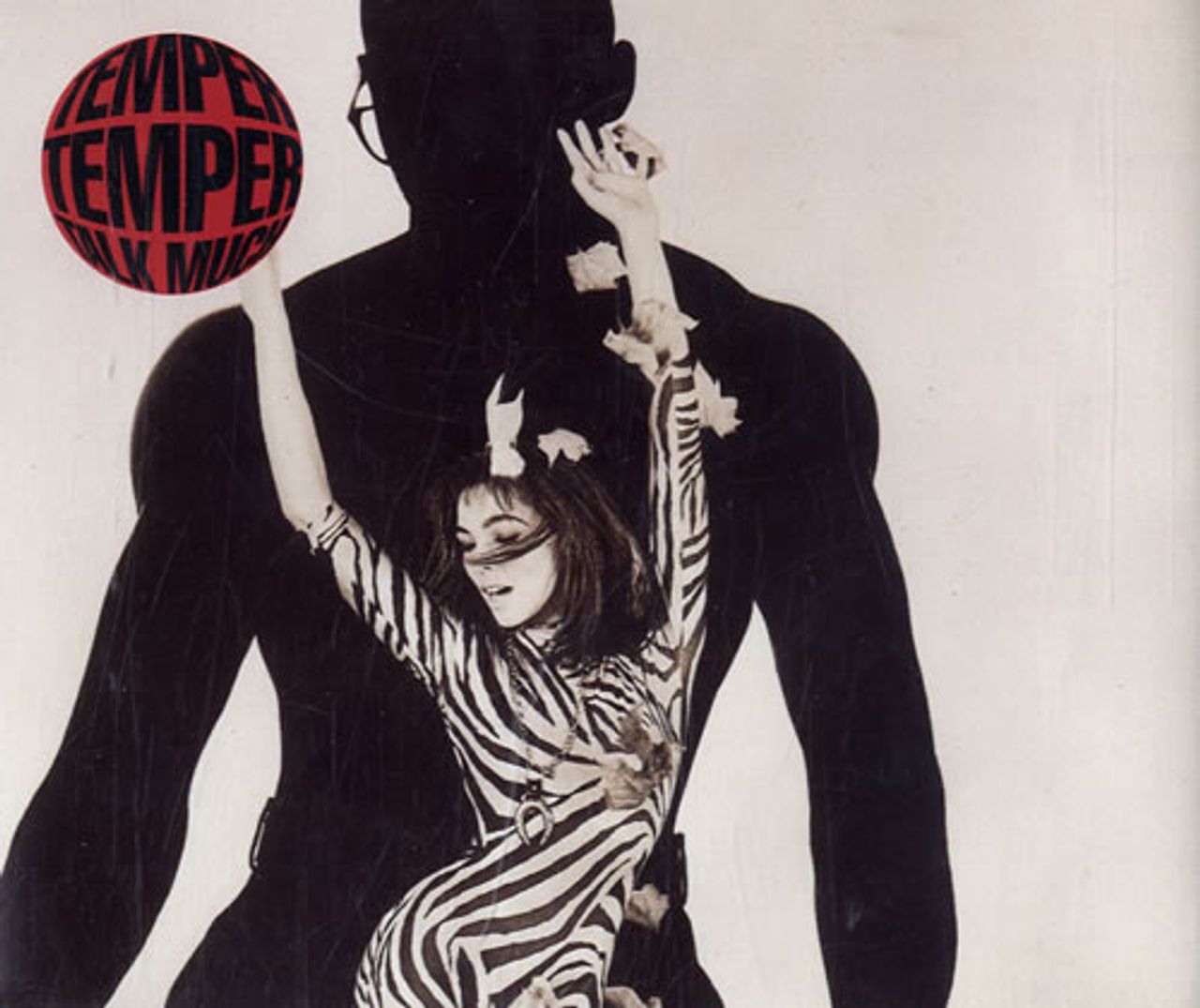 Temper Temper Talk Much UK CD single (CD5 / 5") TENCD333