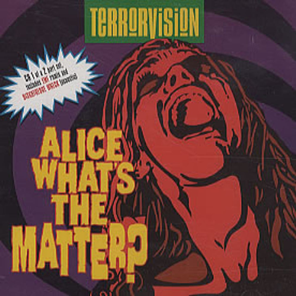 Terrorvision Alice What's The Matter - Both Parts UK 2-CD single set (Double CD single) CDVEGAS/S9