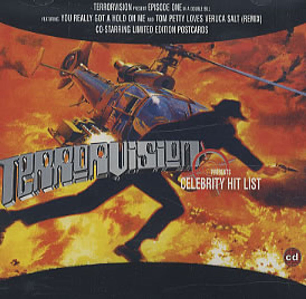 Terrorvision Celebrity Hit List UK CD single (CD5 / 5") CDVEGASS12