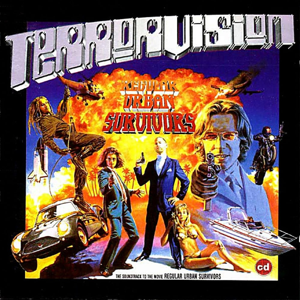 Terrorvision Regular Urban Survivors UK CD album (CDLP) VEGASCD3