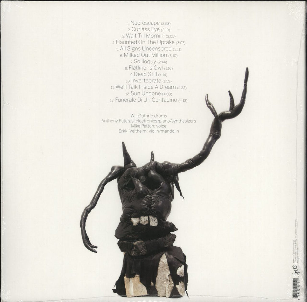 Tetema Necroscape - White Vinyl - Sealed US vinyl LP album (LP record) 689230021919