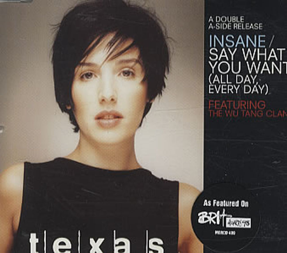 Texas Say What You Want UK CD single (CD5 / 5") MERCD499