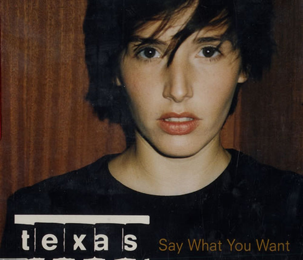 Texas Say What You Want US Promo CD single (CD5 / 5") MECP265