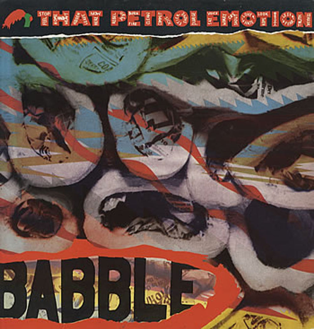 That Petrol Emotion Babble UK vinyl LP album (LP record) TPELP1