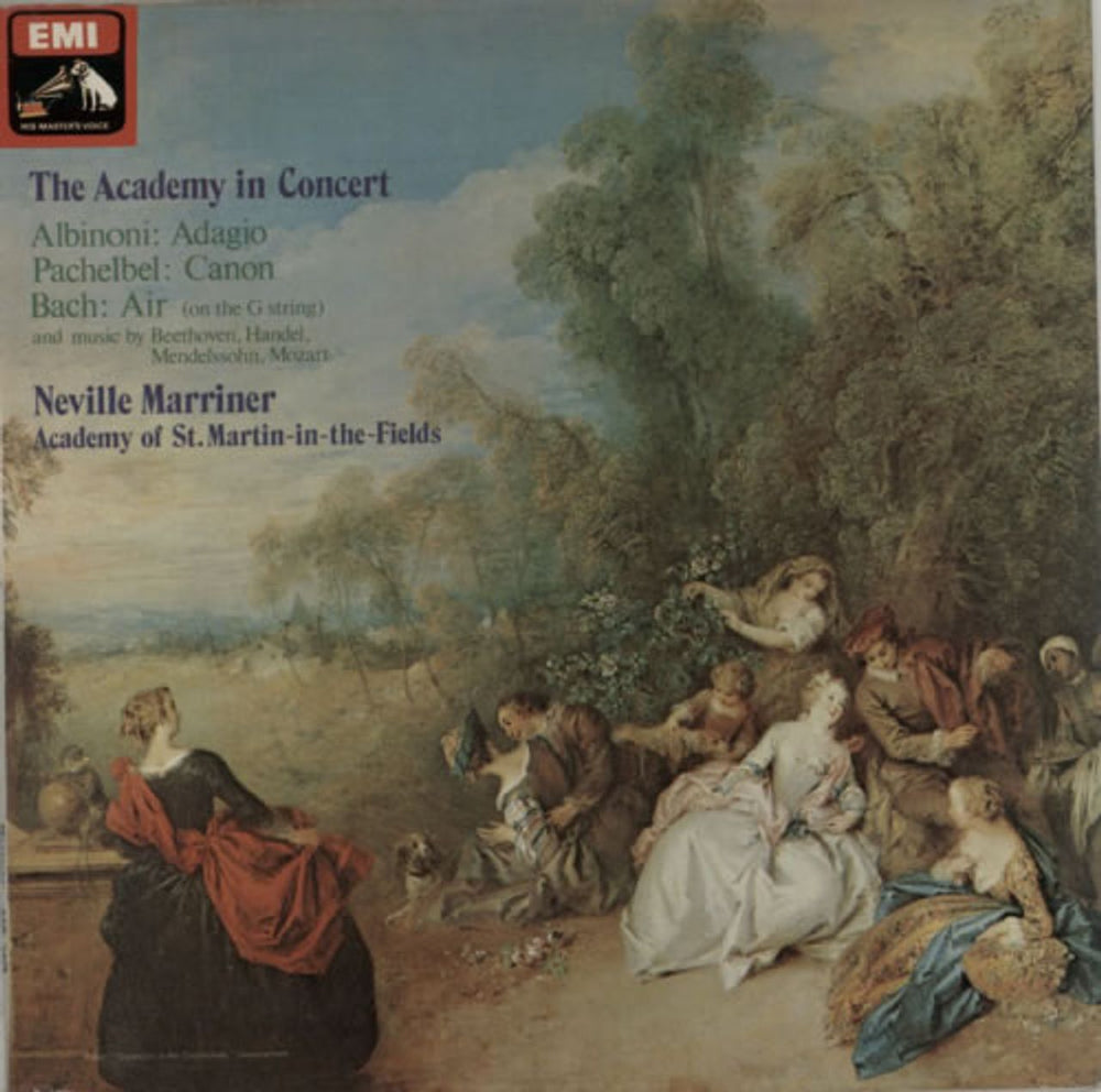 The Academy Of St. Martin-In-The-Fields The Academy In Concert UK vinyl LP album (LP record) ASD3017