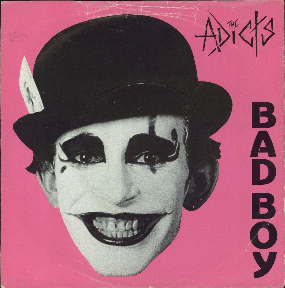 The Adicts Bad Boy - EX UK 7" vinyl single (7 inch record / 45) RZS104