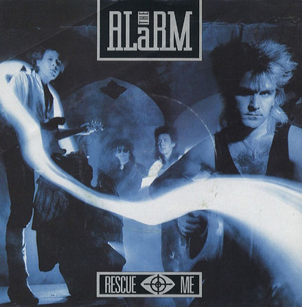 The Alarm Rescue Me - Poster Sleeve UK 7" vinyl single (7 inch record / 45) IRM150