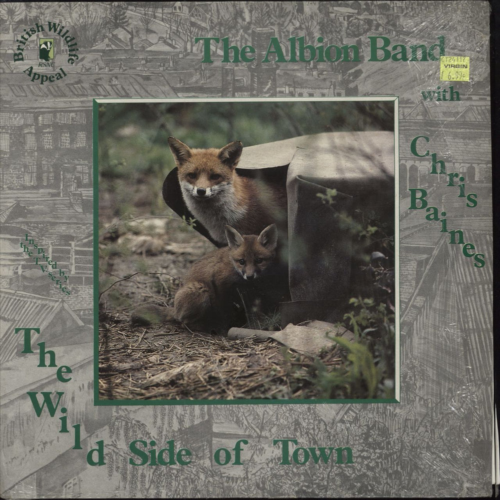 The Albion Band The Wild Side Of Town UK vinyl LP album (LP record) CM042