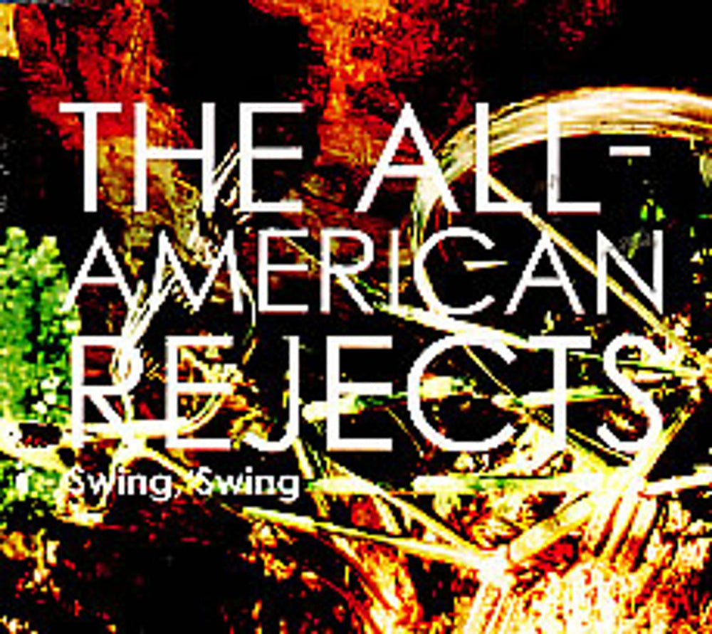 The All-American Rejects Swing Swing UK Promo CD single (CD5 / 5") SWING1