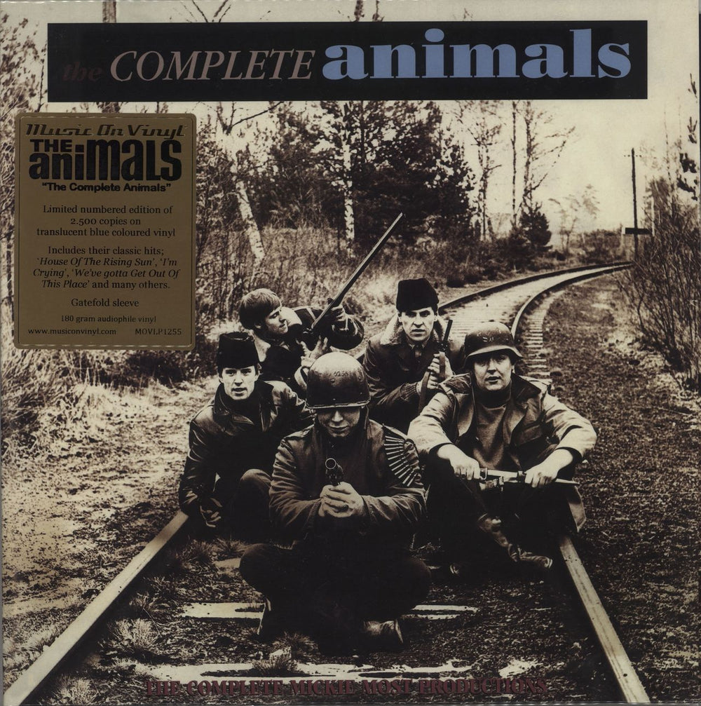 The Animals The Complete Animals - 180g Blue Vinyl - unopened UK 3-LP vinyl record set (Triple LP Album) MOVLP1255