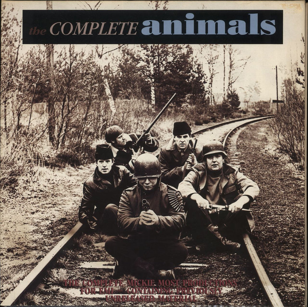 The Animals The Complete Animals UK 2-LP vinyl record set (Double LP Album) EM1367