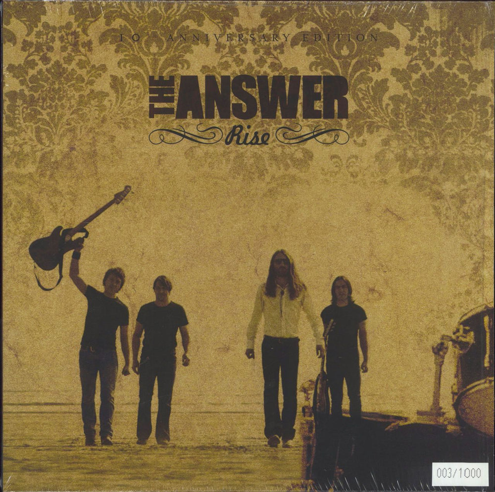 The Answer Rise - Number 003 UK vinyl LP album (LP record) TAPLP16001