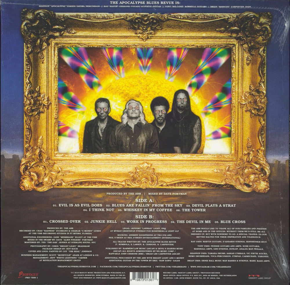 The Apocalypse Blues Revival The Apocalypse Blues Revue - 180gm Vinyl - Sealed UK vinyl LP album (LP record) 819873013617