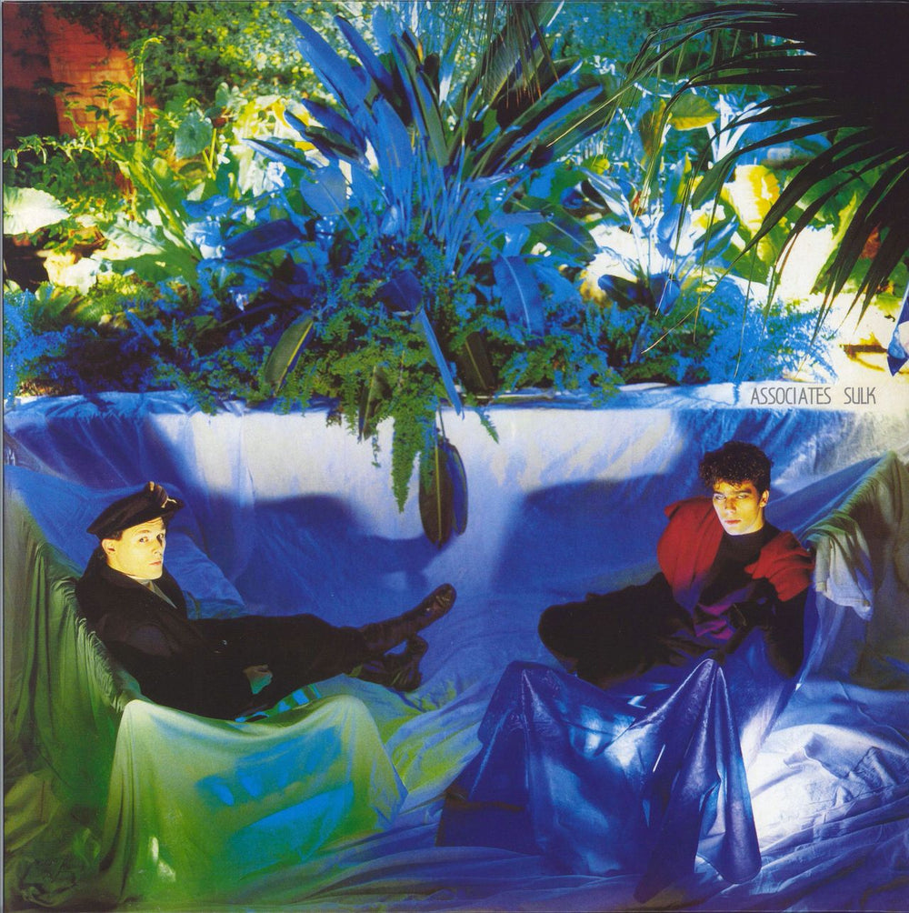 The Associates Sulk - 40th Anniversary Blue Vinyl + Art Print UK vinyl LP album (LP record) ASCLP1