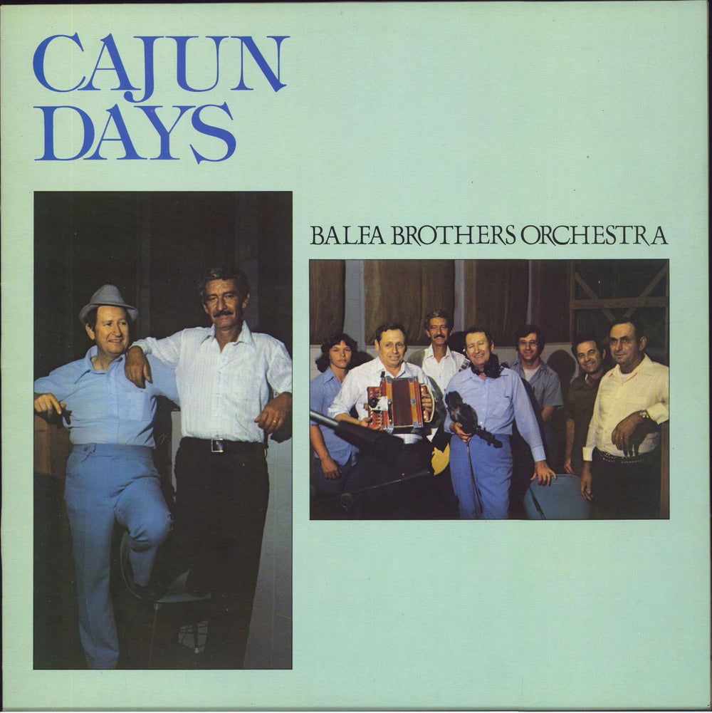 The Balfa Brothers Cajun Days UK vinyl LP album (LP record) SNTF813