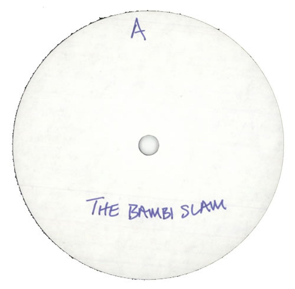 The Bambi Slam Happy Birthday UK Promo 12" vinyl single (12 inch record / Maxi-single) 12PROD13