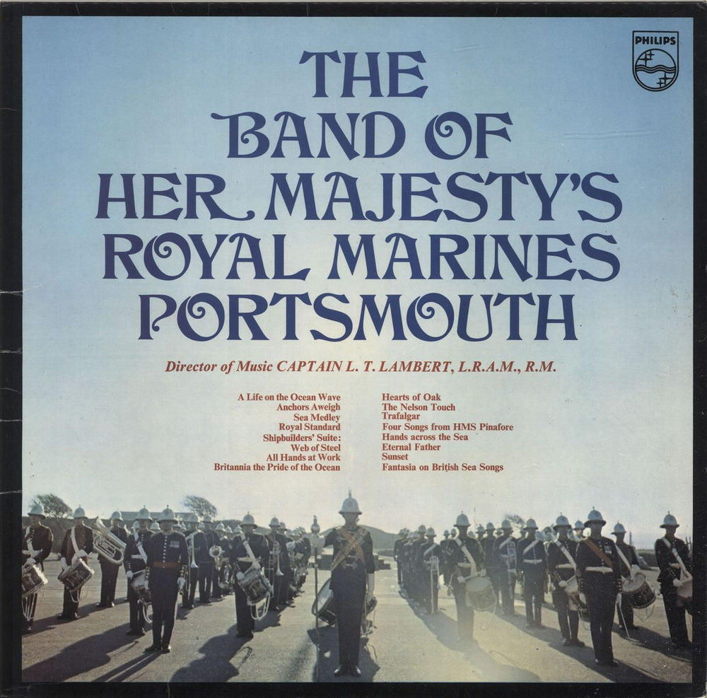 The Band Of H.M. Royal Marines The Band Of Her Majesty's Royal Marines Portsmouth UK vinyl LP album (LP record) SBL7928