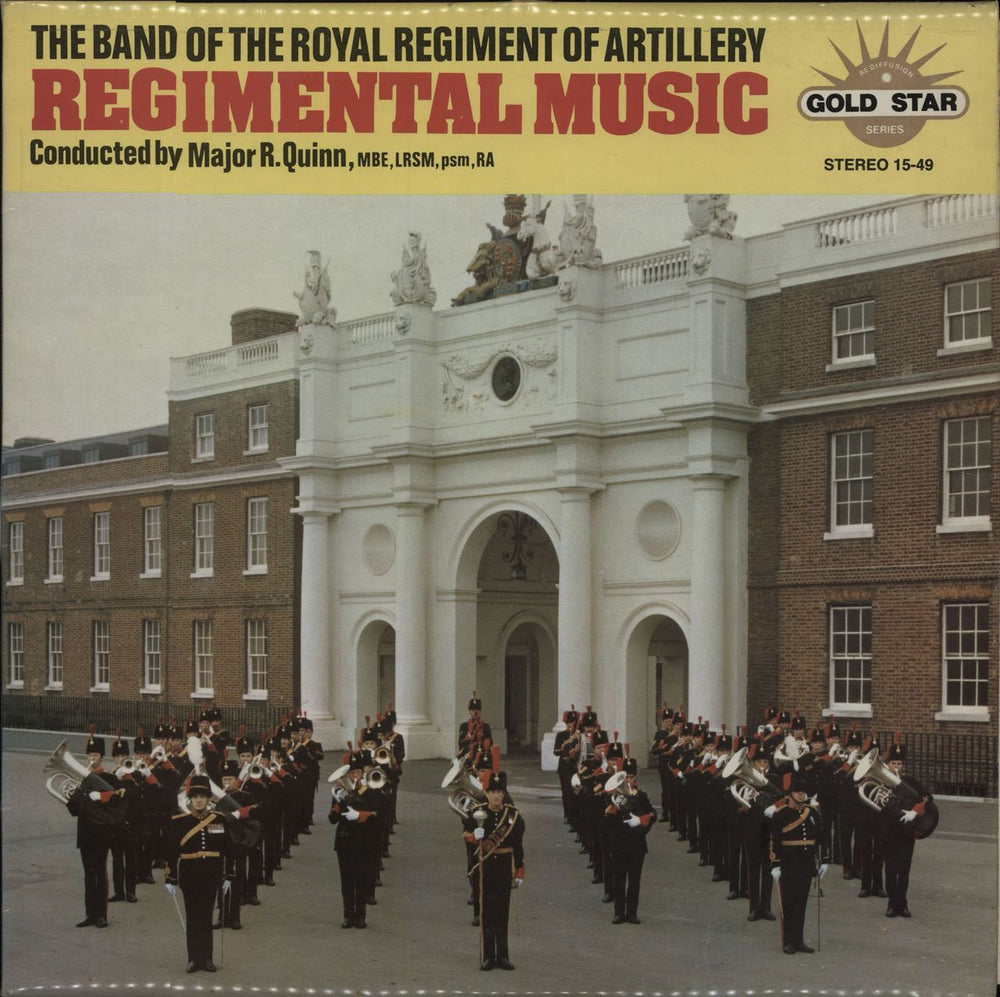 The Band Of The Royal Regiment Of Artillery Regimental Music UK vinyl LP album (LP record) 15-49