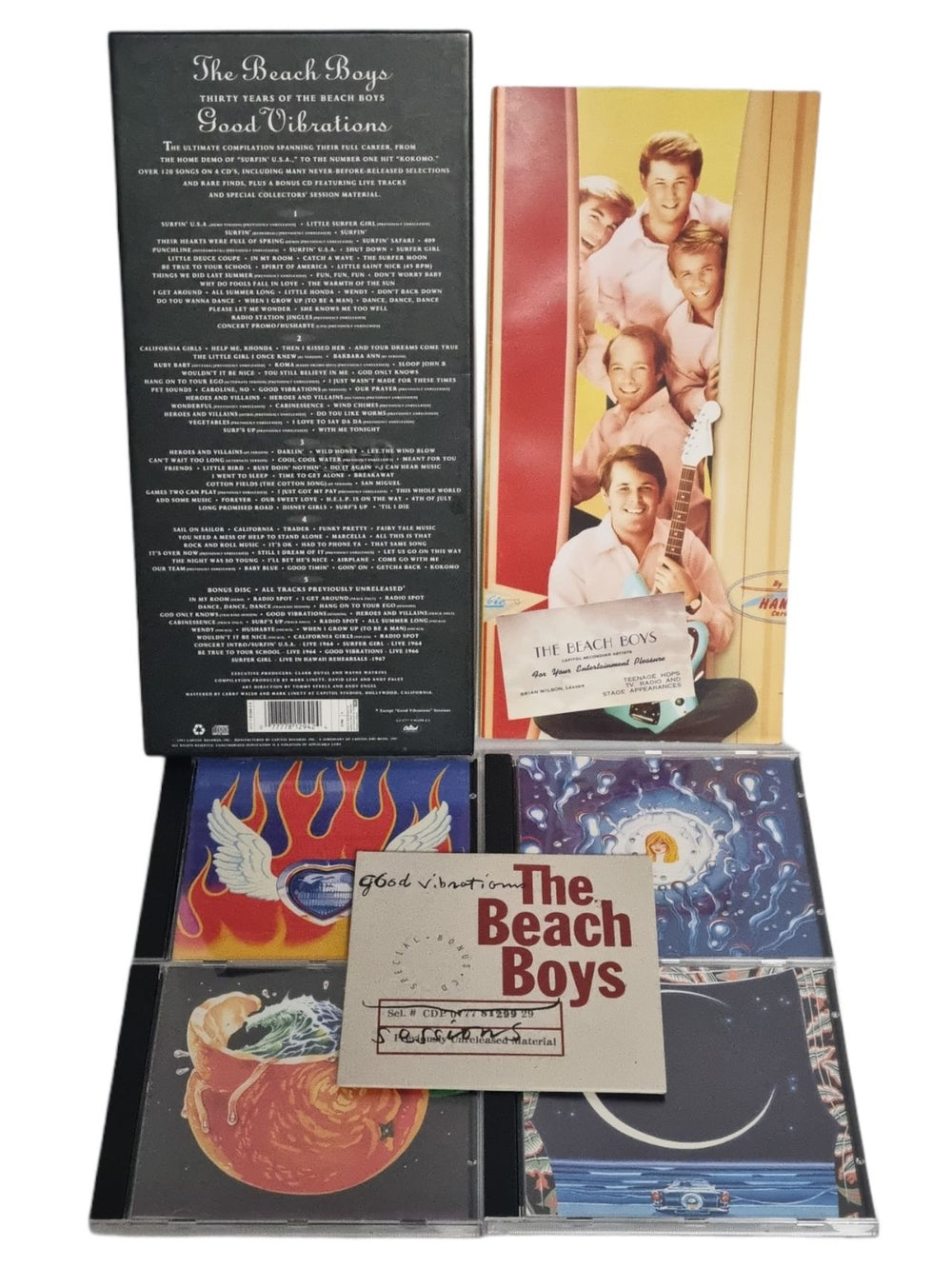 The Beach Boys Good Vibrations - Thirty Years Of The Beach Boys Dutch CD Album Box Set BBODXGO657544