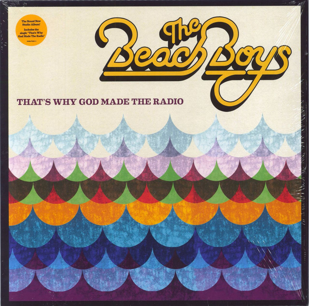 The Beach Boys That's Why God Made The Radio - Opened shrink UK vinyl LP album (LP record) 5099946319913