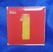 The Beatles 1 One UK Promo badge BADGE