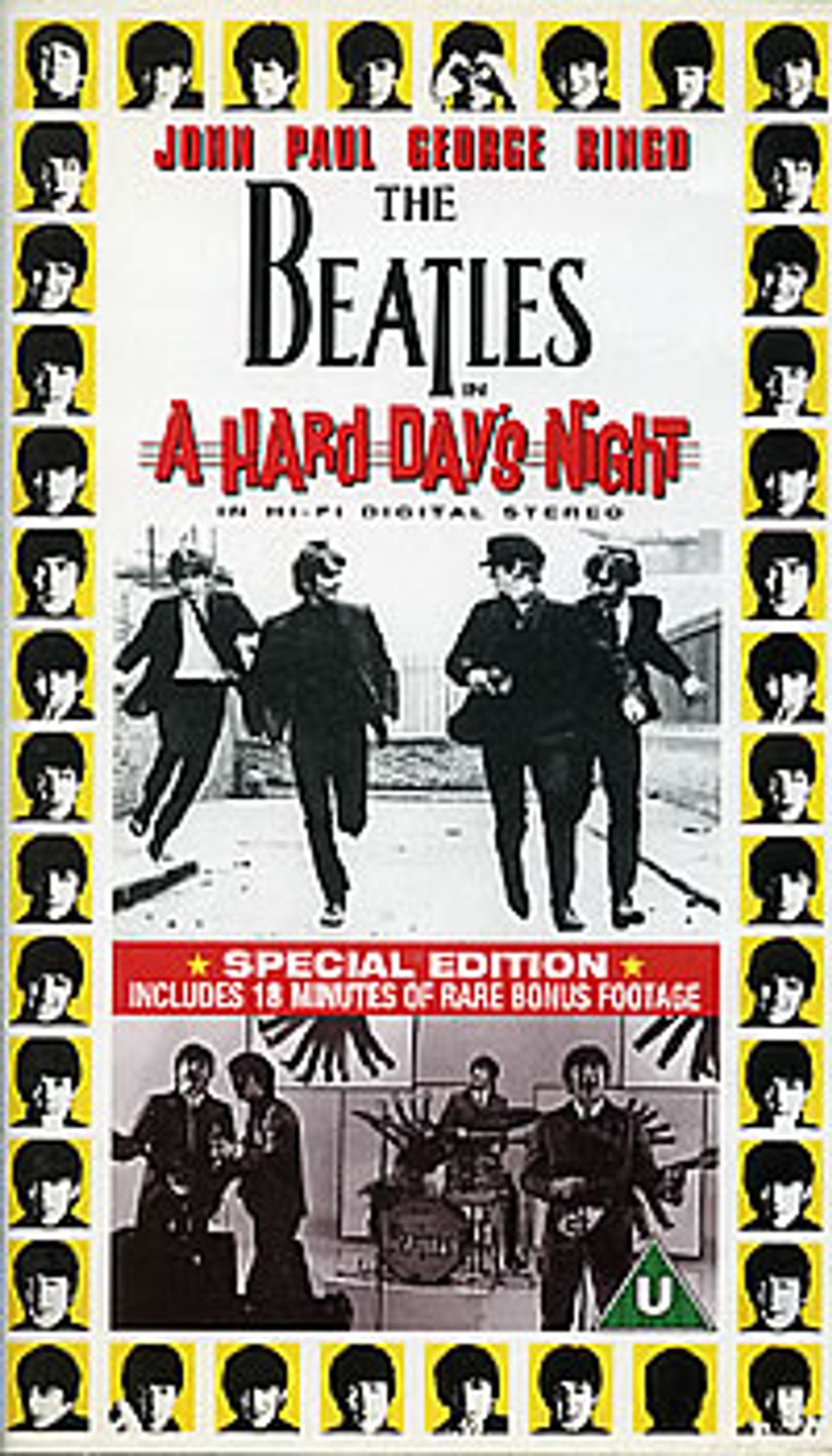 The Beatles A Hard Days Night Special Edition UK Video — RareVinyl.com