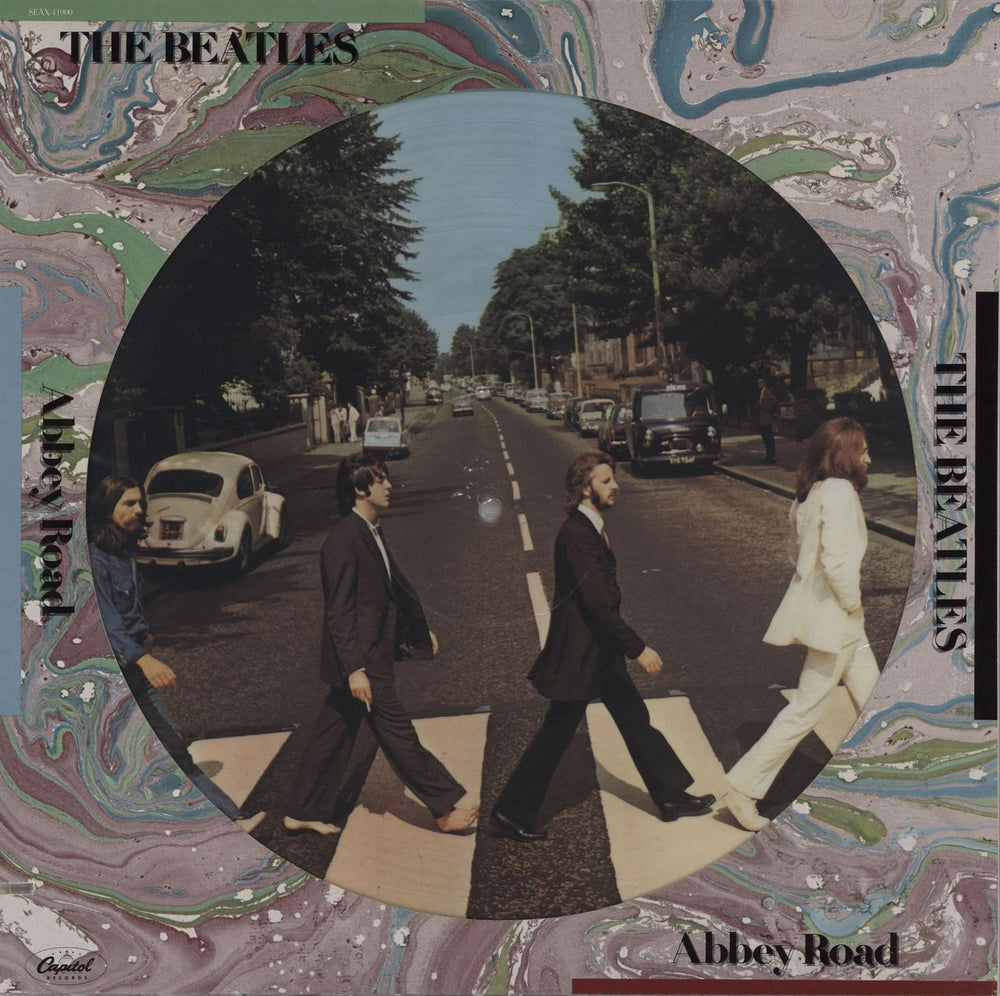 The Beatles Abbey Road - Deletion Cut US picture disc LP (vinyl picture disc album) SEAX-11900