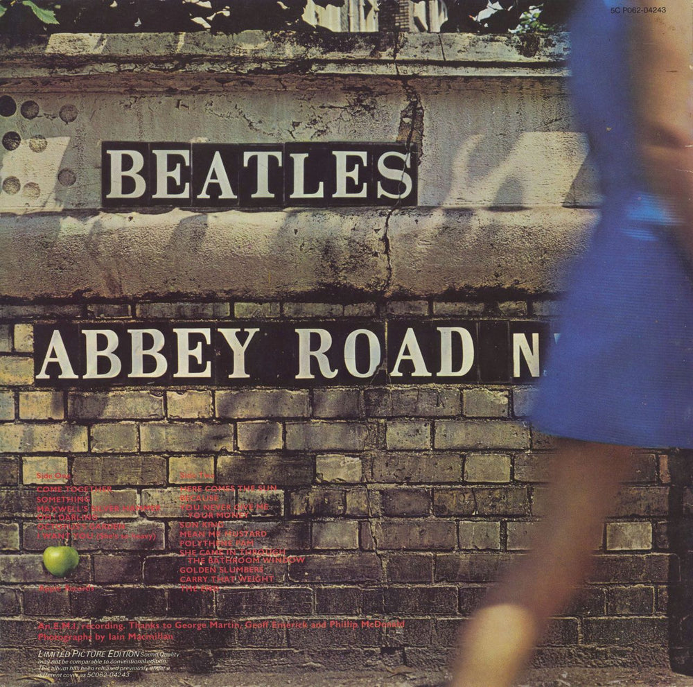 The Beatles Abbey Road - EX Dutch vinyl LP album (LP record)