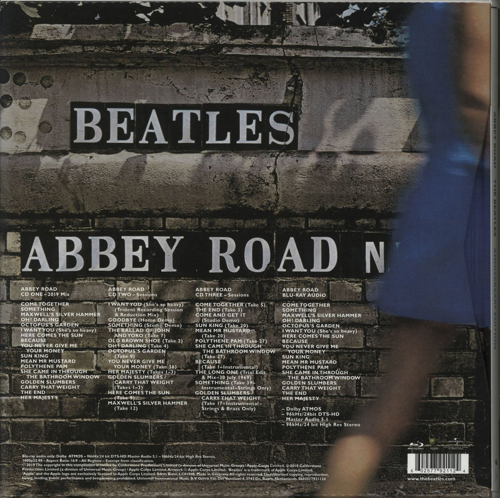 The Beatles Abbey Road: Super Deluxe Edition UK CD Album Box Set BTLDXAB788033